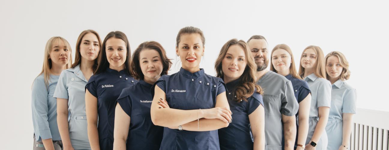 Команда «Фактор Альфа», которая встречает пациентов с улыбкой